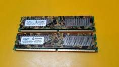 Kit 2GB DDR2 Desktop,1GB x2,Brand OCZ Special OPS Edition,800Mhz,CL5 Radiator foto