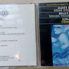 CD ORIGINAL CRI New York: JAMES DASHOW/BRUCE SAYLOR/EZRA SIMS: SOME DREAM SONGS+