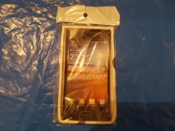 Husa silicon LG Optimus L7 P700 p705 Editie Limitata! Livrare gratuita!