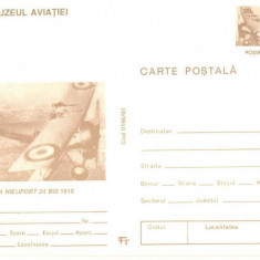 CP Z1242 -AVIONUL NIEUPORT 24 BIS 1918 -AVIATIE-NECIRCULATA