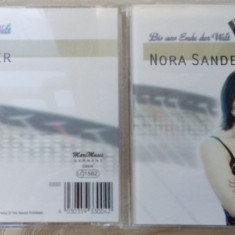 CD ORIGINAL:NORA SANDER-BIS ANS ENDE DER WELT(harpa&pian/bas/chitara/sax/cello+)