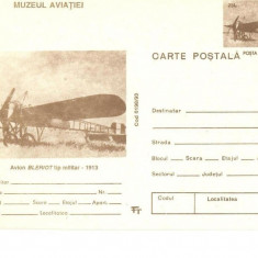 CP Z1240 -AVION BLERIOT TIP MILITAR -1913 -AVIATIE-NECIRCULATA