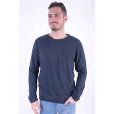 Bluza Jack&amp;amp;Jones Hicks Tee Ls Regular Fit Dress Blue foto