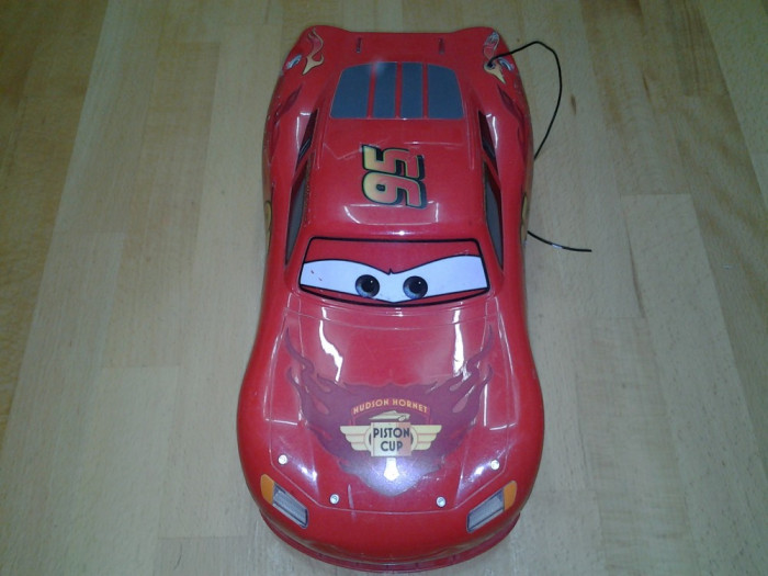 Disney Cars Lightning Mcqueen 35 cm | masinuta copii - telecomanda