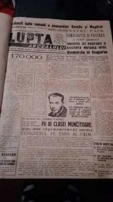 Ziarul Lupta Ardealului pe anul 1947 foto