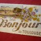 Ilustrata - Litografie - Un Bonjour de Toulouse 1948