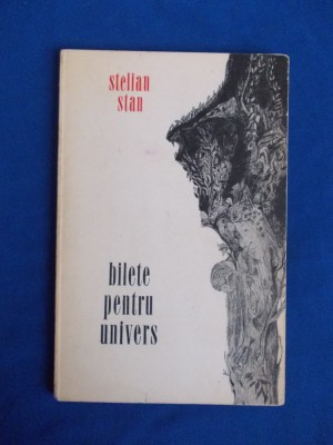 STELIAN STAN - BILETE PENTRU UNIVERS ( VERSURI ) - 1979 - 535 EX - AUTOGRAF !! # foto