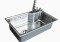 Set Chiuveta bucatarie CookingAid Luxury Athena XL 73x45x23cm+dozator+scurgator