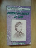 w0b Concert din muzica de Bach -Hortensia Papadat - Bengescu