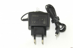 Alimentator original AC-3E 5V 0.35A 1.75W, mufa neagra foto