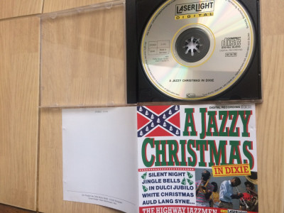 the highway jazzmen a jazzy christmas in dixie cd disc muzica jazz vest 1991 VG+ foto