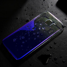 Husa de protectie plastic FLOVEME pentru Samsung Galaxy S8 Plus, Albastru foto