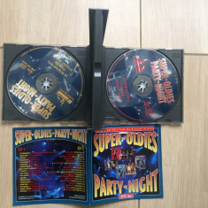 super oldies party night 2 cd sdublu disc selectii muzica pop rock various VG+