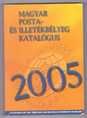 Catalog timbre Ungaria, ed.2005 foto