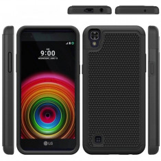 Husa de protectie Light Armor pentru LG X Power (K220 / K220DS) , Negru foto