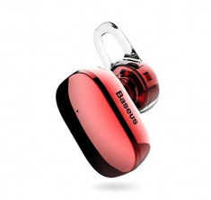 HandsFree Bluetooth Baseus A02 Rosu foto