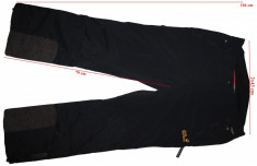 Pantaloni schi Jack Wolfskin, RECCO, Stormlock O2 Softshell, dama, marimea 42(L) foto