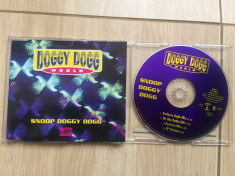 Snoop Doggy Dogg Doggy World sinlge cd disc muzica hip hop gangsta ed vest 1994 foto