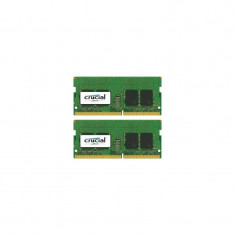 Memorie laptop Crucial 16GB DDR4 2666 MHz CL19 Single Ranked x8 Dual Channel Kit foto