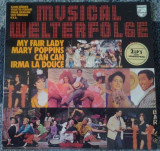 vinyl comp Musical(My Fair Lady,Mary Poppins,Can Can,Irma la douce),2LP,NM