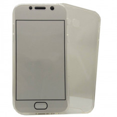 Husa de protectie Dual TPU Vers. 2 pentru Samsung Galaxy A3 (2017), transparenta foto