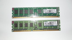 Kit 4 Gb Ram DDR3 ( 2 x 2 Gb Dual chanell) Kingmax PC3-10600U / 1333 Mhz foto