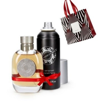 Set Barbati Flamboyant Parfum 75 Ml Spray Corp 150 Ml Punga