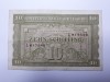 10 SCHILLING 1944 Austria , Bancnota Ocupatie Aliata Militara / 817546
