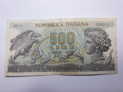 500 Lire 1966 Italia foto