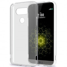 Capac de protectie din TPU transparent 0.8 mm pentru LG G5 foto