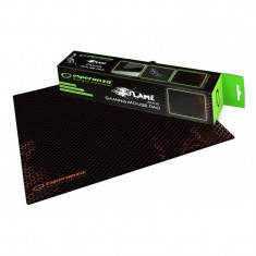 Mouse pad profesional gaming, antiderapant, rosu, Esperanza Flame Maxi foto