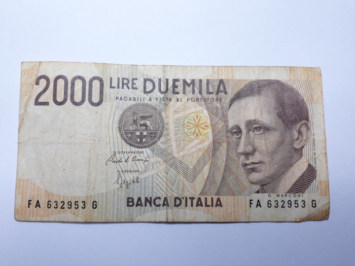 2000 Lire 1990 Italia