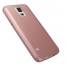 Husa Full Cover 360? (fata + spate + geam sticla) pentru Samsung Galaxy S5, rose gold foto