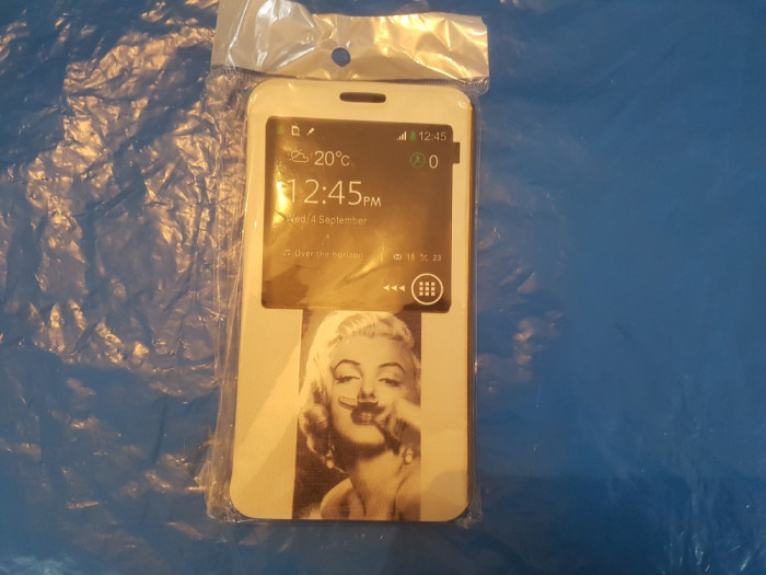 Husa Carte S-view Samsung Galaxy Note 3 si Neo Marilyn Monroe! Livrare gratuita!