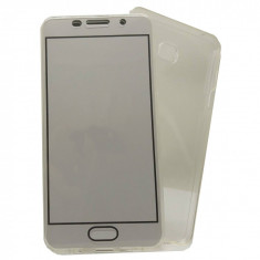 Husa de protectie Dual TPU Vers. 2 pentru Samsung Galaxy A5 (2016), transparenta foto