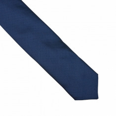 Cravata bleumarin slim Cristhopher foto