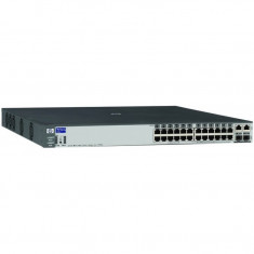Switch HP Procurve 2626 (J4900B), 24 porturi 10/100, 2 mini- Gbic, Serial RS232 foto
