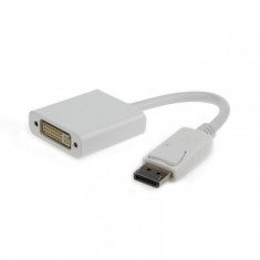 Adaptor cablu video DisplayPort [T] la DVI [M], A-DPM-DVIF-002-W foto