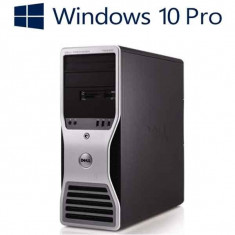 Workstation refurbished Dell Precision T5500, 2 x Xeon E5649, Win 10 Pro foto