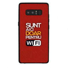 Capac de protectie pentru Samsung Galaxy Note 8, TPU moale imprimat in relief, model SAPW foto