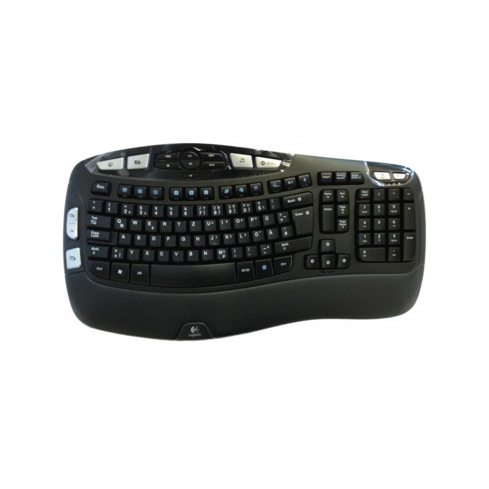 Tastatura Logitech Wireless K350, USB, Layout germana arhiva Okazii.ro