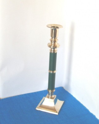 Sfesnic alama Art Deco baza patrata, lustruit manual - provenienta Suedia foto