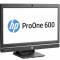 AIO HP ProOne 600 G1, Intel Core i3 Gen 4 4130 3.4 GHz, 4 GB DDR3, 500 GB HDD SATA, Webcam, Display 21.5inch 1920 by 1080