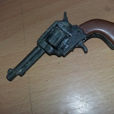 Pistol de colectie cu butoias,pistol in miniatura piese functionale,T.GRATUIT
