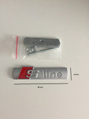 Emblema S-LINE grila radiator MAT foto