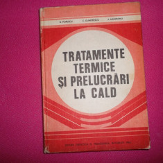 Tratamente termice si prelucrari la cald/N Popescu