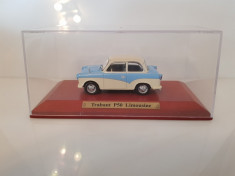 Macheta Trabant P50 Limousine DDR Auto Atlas 1/43 foto