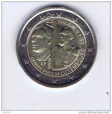 LUXEMBURG moneda 2 euro comemorativa 2017_Duce Wiliam, UNC foto