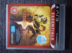 Resident Evil 5 Gold edition PS3 Playstation 3 foto