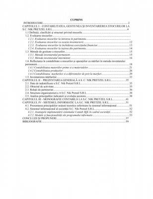 Lucrare De Licenta Contabilitate Contabilitatea Si Inventarierea